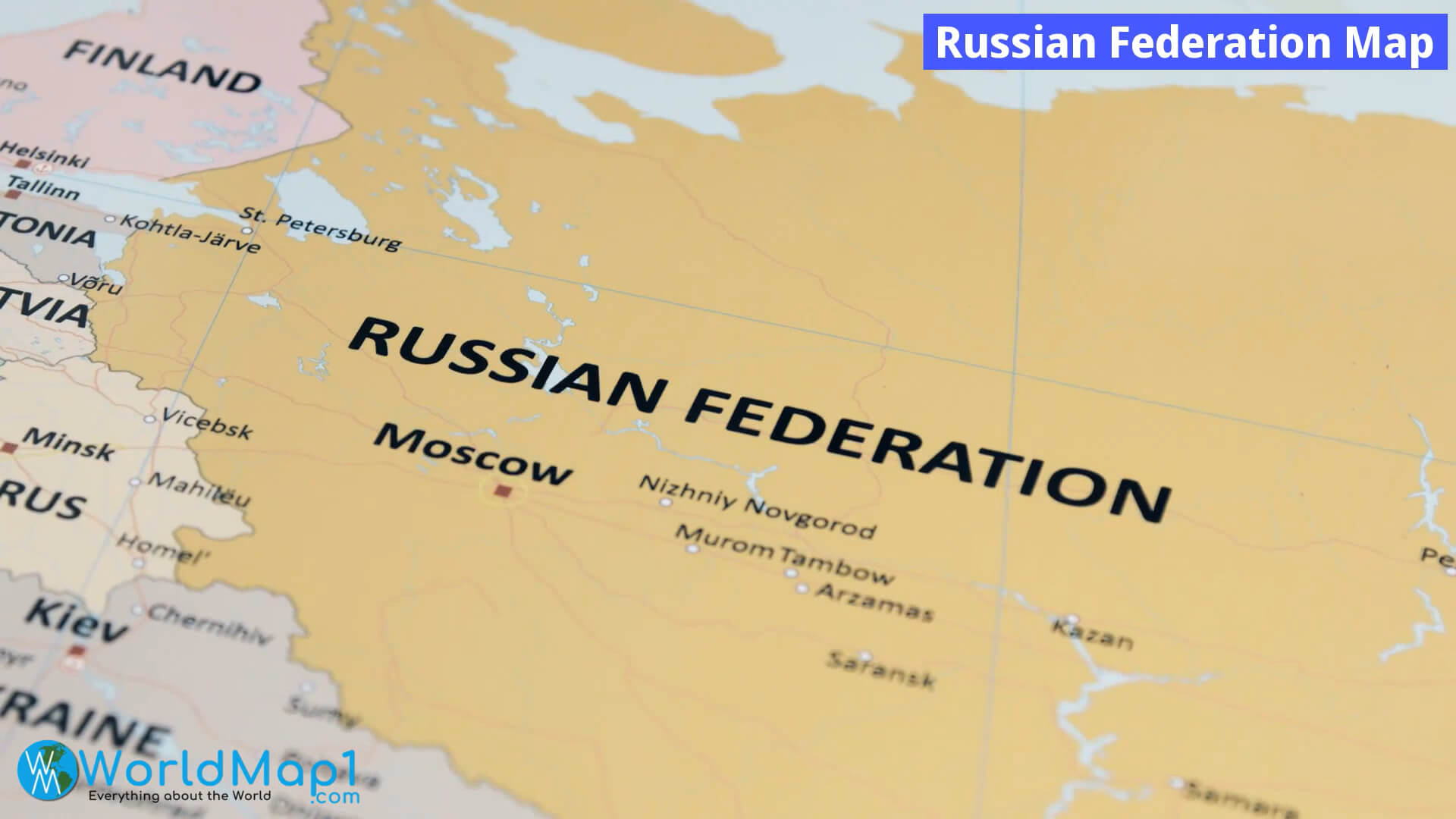 Russian Federation Map